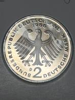 2 mark 1986D Duitsland unc., Postzegels en Munten, Munten | Europa | Niet-Euromunten, Verzenden, Duitsland