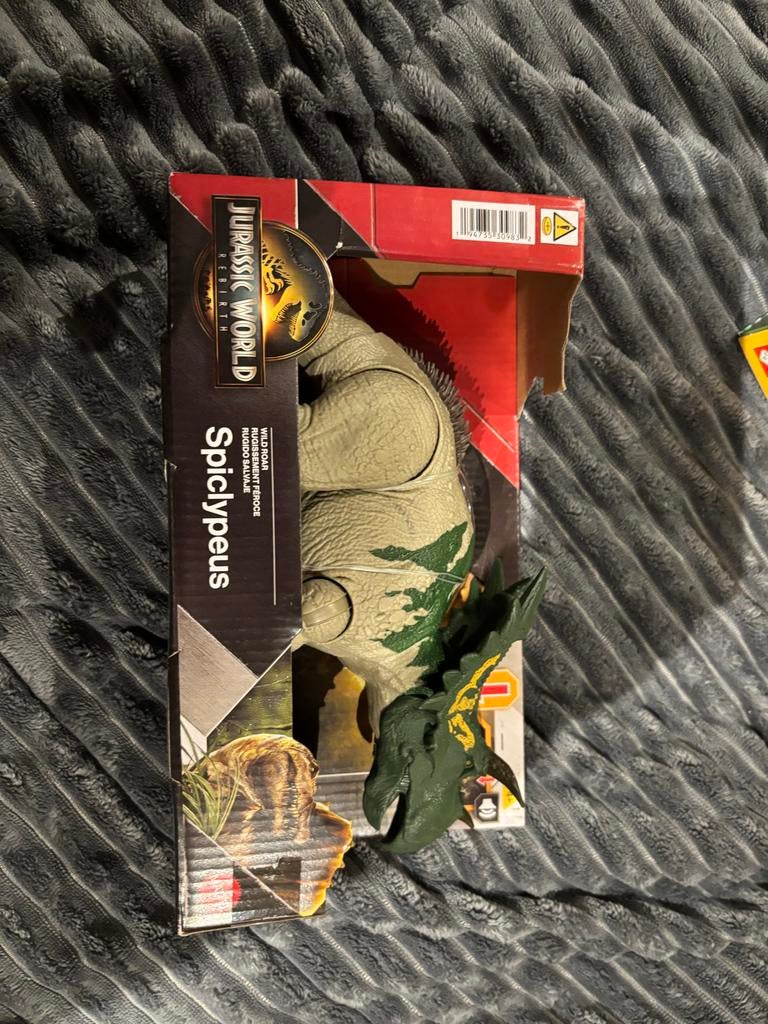 Jurassic World Spiclypeus - Nieuw in doos!, Ophalen of Verzenden, Nieuw