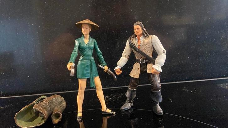 Disney Pirates of the Carribean Dead mens Chest., Verzamelen, Disney, Zo goed als nieuw, Beeldje of Figuurtje, Overige figuren