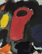 Eugene Brands - aquarel - vogel in een tuin - gesign. - 1966, Antiek en Kunst, Ophalen of Verzenden