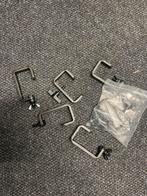 6x Duratruss C-Hook 50kg TÜV 35-51mm Black, Ophalen of Verzenden