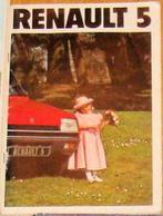 Renault 5 folder 1981, Ophalen of Verzenden, Zo goed als nieuw, Renault