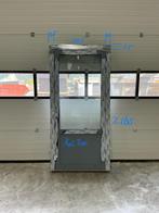 Aluminium loopdeur met kozijn., 215 cm of meer, Glas, Ophalen, 100 tot 120 cm