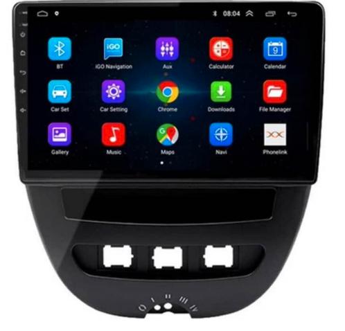 Navigatie radio voor Citroën c1 - Peugeot 107 - Toyota aygo, Auto diversen, Autoradio's, Nieuw, Ophalen of Verzenden