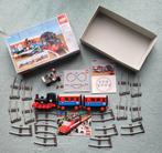Lego trein locomotief set 7715, wagons, perron, doos, boekje, Ophalen of Verzenden, Zo goed als nieuw, Complete set, Lego