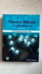 Research methods in social relations - Maruyama & Ryan, Boeken, Ophalen of Verzenden, Zo goed als nieuw, WO
