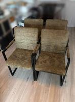 4 eetkamerstoelen Lizzy – groen (Leen Bakker), Ophalen, Overige kleuren, Zo goed als nieuw, Vier