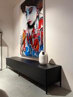 tv dressoir zwevend showroom model 240cm zwart, Ophalen, Nieuw, 200 cm of meer, Minder dan 100 cm