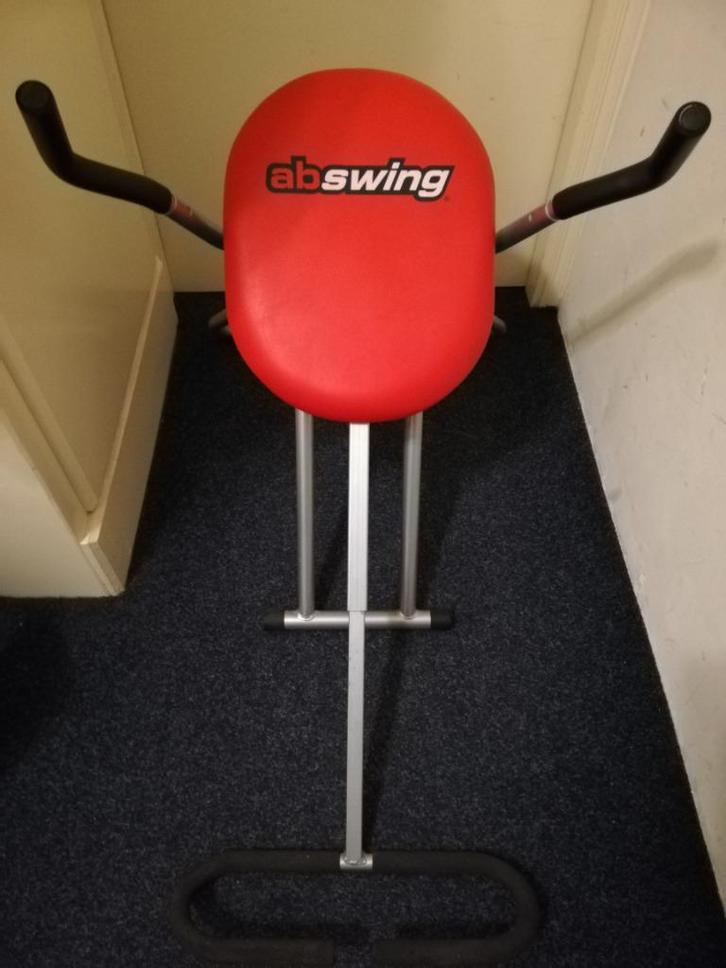 Ab Swing met workout, met name voor buikspieren, als NIEUW, Sport en Fitness, Fitnessapparatuur, Zo goed als nieuw, Overige typen
