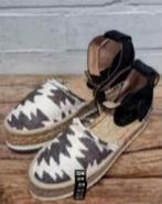 Howsty - Prachtige ibiza espadrilles maat 38 - Nieuw, Kleding | Dames, Howsty, Zwart, Nieuw, Ophalen of Verzenden