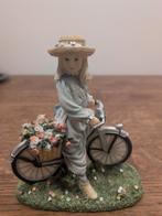 Meisjesfiguur op Fiets - The Bicycle Ride, Ophalen of Verzenden