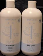 4x Naif Baby and Kids verzorgende badschuim 500ml, Ophalen, Nieuw, Overige typen, Overige merken