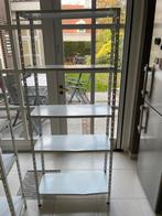 Metalen Stellingkast 2 stuks - Gebruikt, Ophalen, Gebruikt