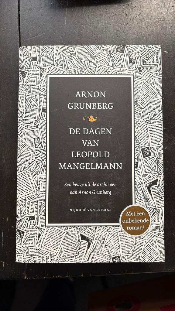Arnon Grunberg - De dagen van Leopold Mangelmann, Boeken, Literatuur, Zo goed als nieuw, Nederland, Ophalen of Verzenden