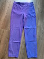 Paarse travelstof broek, Studio Anneloes, mt S, Kleding | Dames, Broeken en Pantalons, Ophalen, Studio Anneloes, Paars, Zo goed als nieuw