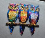 Kleurrijke Uilen Decoratie, Ophalen of Verzenden, Nieuw