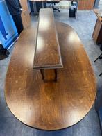 Café / stam tafel 2.20 x 1.10 met verhoging, Huis en Inrichting, Tafels | Eettafels, Ophalen of Verzenden