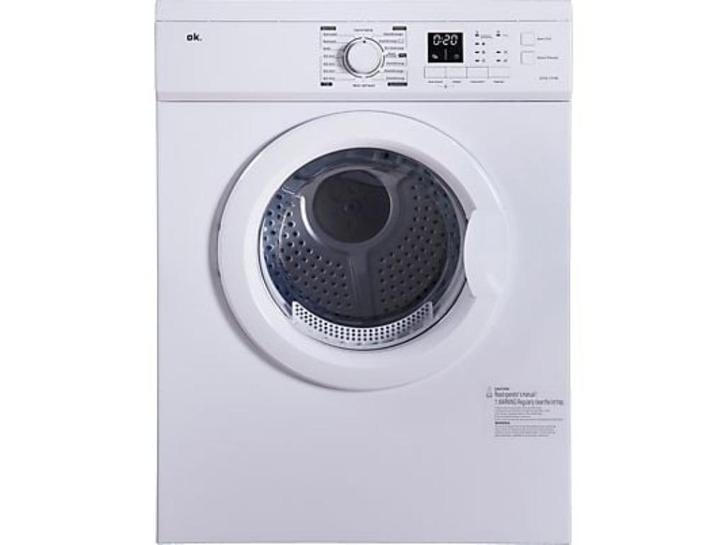 OK. OTD 71116 Afvoerdroger (60012), Witgoed en Apparatuur, Wasdrogers, Nieuw, Luchtafvoer, Voorlader, 6 tot 8 kg, Minder dan 85 cm