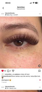 Wimper extensions / lashlift, Ophalen of Verzenden, Zo goed als nieuw, Ogen