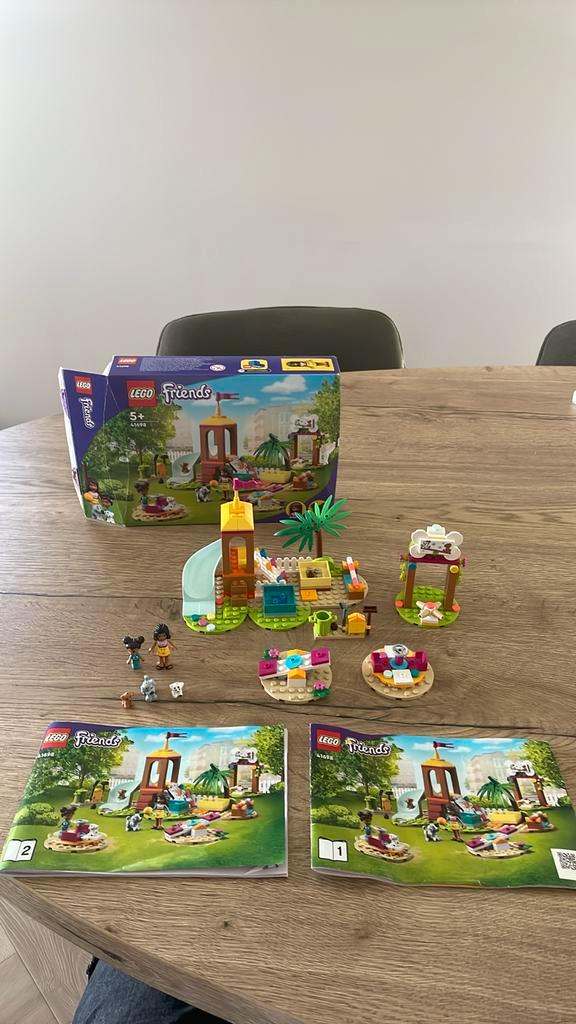 LEGO Friends Dierenspeeltuin - 41698, Kinderen en Baby's, Speelgoed | Duplo en Lego, Zo goed als nieuw, Lego, Complete set, Ophalen of Verzenden