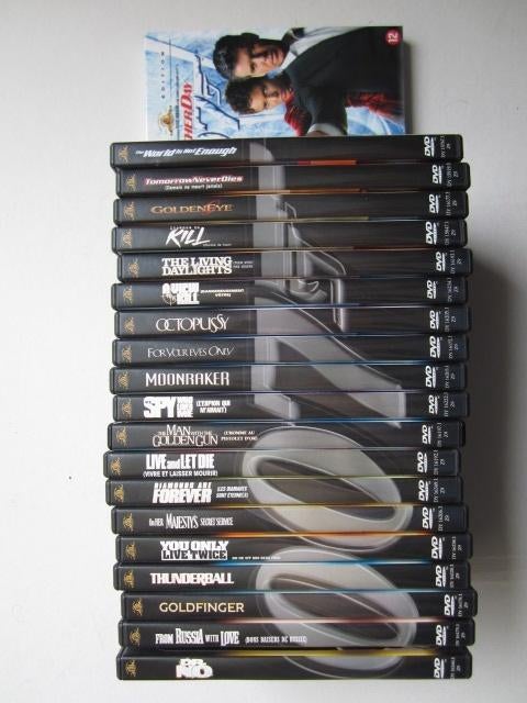 007 James Bond collectie DVD, Cd's en Dvd's, Dvd's | Actie, Vanaf 12 jaar, Ophalen of Verzenden, Zo goed als nieuw