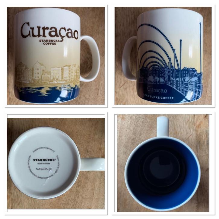 StarBucks Curacao Beker/Mok, Verzamelen, Merken en Reclamevoorwerpen, Ophalen of Verzenden
