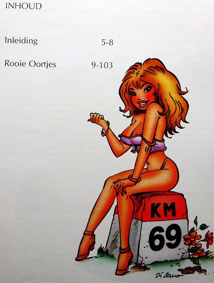 Di Sano - Rooie oortjes 1990, Boeken, Stripboeken, Zo goed als nieuw, Eén stripboek, Ophalen of Verzenden