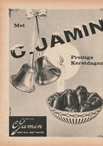 Retro reclame 1964 Jamin Kerstmis kersenbonbons, Verzenden, Overige typen