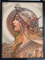 [Poster in Frame] Alphonse Mucha : Zodiac Art Nouveau, Verzamelen, Ophalen of Verzenden, Nieuw, A1 t/m A3, Film en Tv