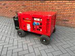 Europower EPS 6000E geluid gedempte benzine generator, Doe-het-zelf en Verbouw, Aggregaten, Ophalen, Gebruikt, Minder dan 5 kVA