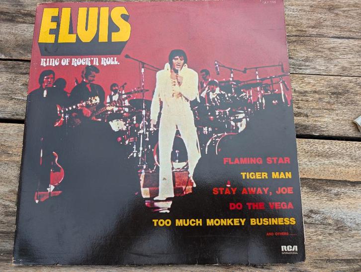 2 LP - Elvis Presley - Elvis King of Rock 'n Roll, Cd's en Dvd's, Vinyl | Rock, Zo goed als nieuw, Rock-'n-Roll, 12 inch, Ophalen of Verzenden