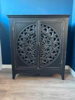 Zwarte kast 93.5hx 84b x 38d, Ophalen, 50 tot 100 cm, Zo goed als nieuw, Minder dan 100 cm