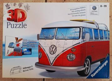 3D Puzzel Volkswagen T1 Bus - Ravensburger beschikbaar voor biedingen