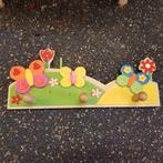 Leuke Kinderkapstok met Vlinders, Ophalen of Verzenden, Zo goed als nieuw, Kapstokje