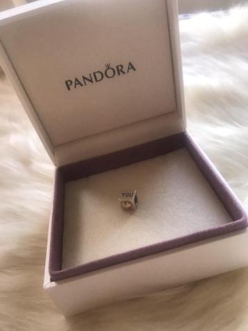 Pandora I love you bedel hart zilveren beschikbaar voor biedingen