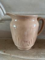 Beige kan plateel Gouda carlotte antiek en brocante, Antiek en Kunst, Ophalen of Verzenden