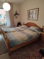 Houten slaapkamer, Huis en Inrichting, Slaapkamer | Complete slaapkamers, Ophalen, Gebruikt, Tweepersoons, Landelijk