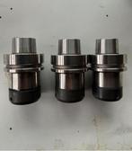 3x HSK F63 houders bijna Nieuw, Doe-het-zelf en Verbouw, Gereedschap | Machine-onderdelen en Toebehoren, Ophalen of Verzenden