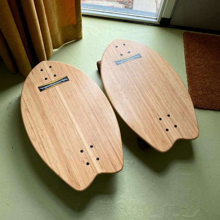 2x Hamboards Biscuit skateboards surfskate VS op halen Lent, Sport en Fitness, Skateboarden, Zo goed als nieuw, Ophalen