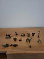 13 koperen miniaturen, Ophalen of Verzenden