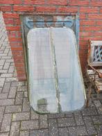 2 IJzeren Dakramen 9 pans raamopening 45x80cm., Doe-het-zelf en Verbouw, Glas en Ramen, Gebruikt, 80 tot 120 cm, 80 tot 120 cm