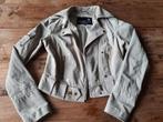 Goosecraft biker 406 suede jasje dames maat M, Ophalen of Verzenden, Gedragen, Beige