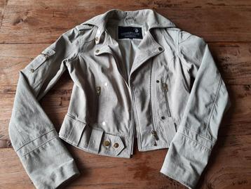 Goosecraft biker 406 suede jasje dames maat M beschikbaar voor biedingen