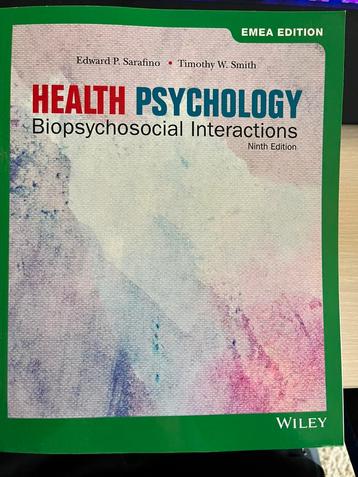 Health psychology beschikbaar voor biedingen