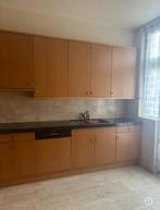 Keukerige nette houten keuken te koop / ophalen, Huis en Inrichting, Keuken | Complete keukens, Ophalen, Gebruikt, Bruin, Hoekkeuken