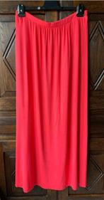 Rood-roze lange rok; C&A; elastieke taille 41 cm; lengte 102, Maat 38/40 (M), Ophalen of Verzenden, Zo goed als nieuw, Roze