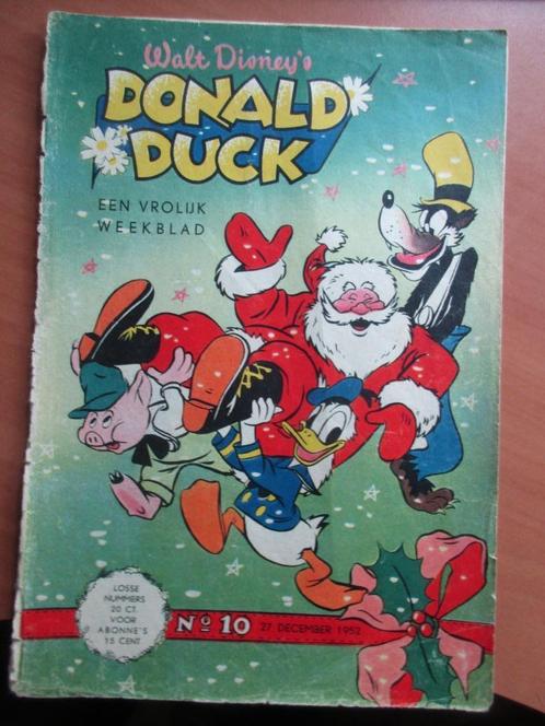 Donald Duck 1952 nummer 10, Boeken, Strips | Comics, Gelezen, Eén comic, Europa, Ophalen of Verzenden