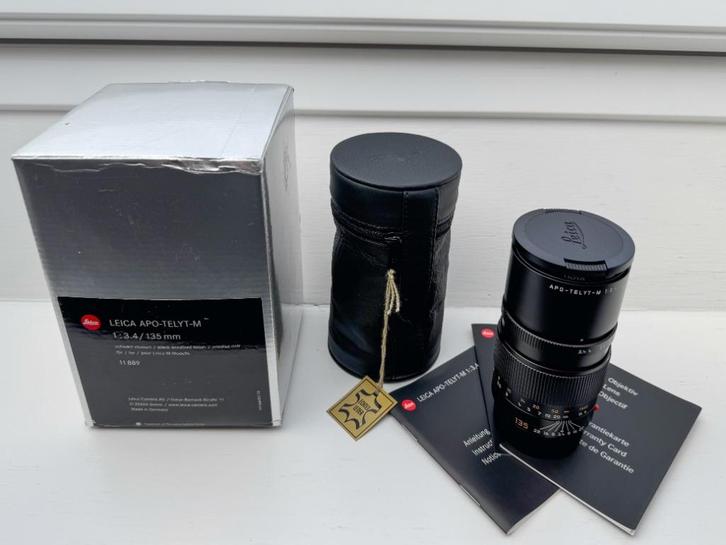 Leica 11889 APO-Telyt-M 135mm f/3.4, Audio, Tv en Foto, Fotografie | Lenzen en Objectieven, Zo goed als nieuw, Telelens, Ophalen of Verzenden