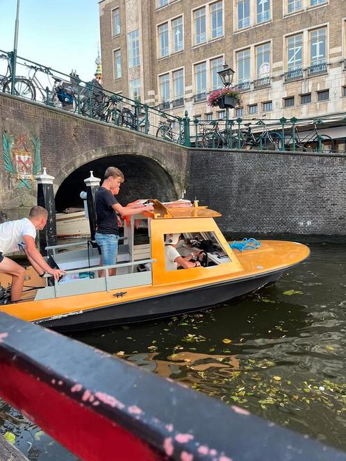 Luxe goude kajuitboot incl. Trailer (moet snel weg!), Watersport en Boten, Kano's, Zo goed als nieuw, Overige typen, Drie personen of meer