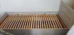 1 persoons houten bed inclusief matras, Huis en Inrichting, Slaapkamer | Bedden, Ophalen, Gebruikt, 90 cm, Eenpersoons